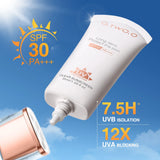 Primer Facial com Protetor Solar SPF30 +Base light  com Clareamento, O.TWO.O