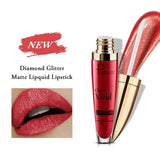 Sexy Long Lasting Matte Pearl Lip Gloss Waterproof  Long Lasting Non-stick Cup Lip Glaze Cosmetic Makeup Care Lipstick.