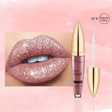 Sexy Long Lasting Matte Pearl Lip Gloss Waterproof  Long Lasting Non-stick Cup Lip Glaze Cosmetic Makeup Care Lipstick.