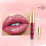 Sexy Long Lasting Matte Pearl Lip Gloss Waterproof  Long Lasting Non-stick Cup Lip Glaze Cosmetic Makeup Care Lipstick.