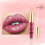 Sexy Long Lasting Matte Pearl Lip Gloss Waterproof  Long Lasting Non-stick Cup Lip Glaze Cosmetic Makeup Care Lipstick.