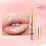 Sexy Long Lasting Matte Pearl Lip Gloss Waterproof  Long Lasting Non-stick Cup Lip Glaze Cosmetic Makeup Care Lipstick.