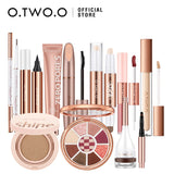 Conjunto Completo de Maquiagem 10 Peças - Kit de Cosméticos  O.TWO.O